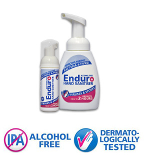 Enduro Active Foam Hand Sanitiser